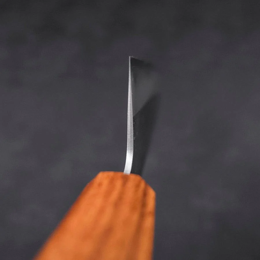 Santoku AUS-8 Poliert Eichenholz Griff 165mm - Image 4