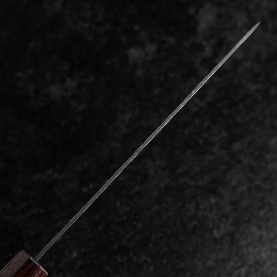 Santoku AUS-8 Tsuchime Mahagoni Griff 180mm - Image 5