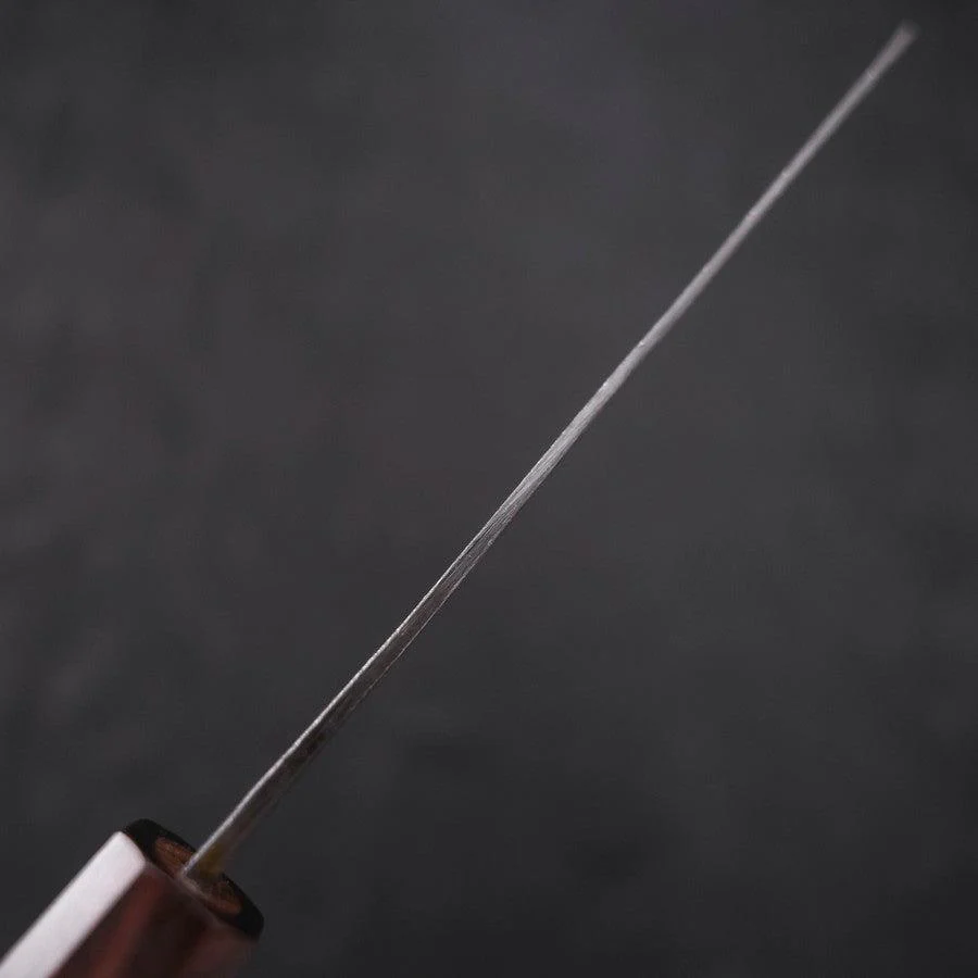 Santoku Blue Steel #2 Kurouchi Sumi Urushi Griff 165mm - Image 5