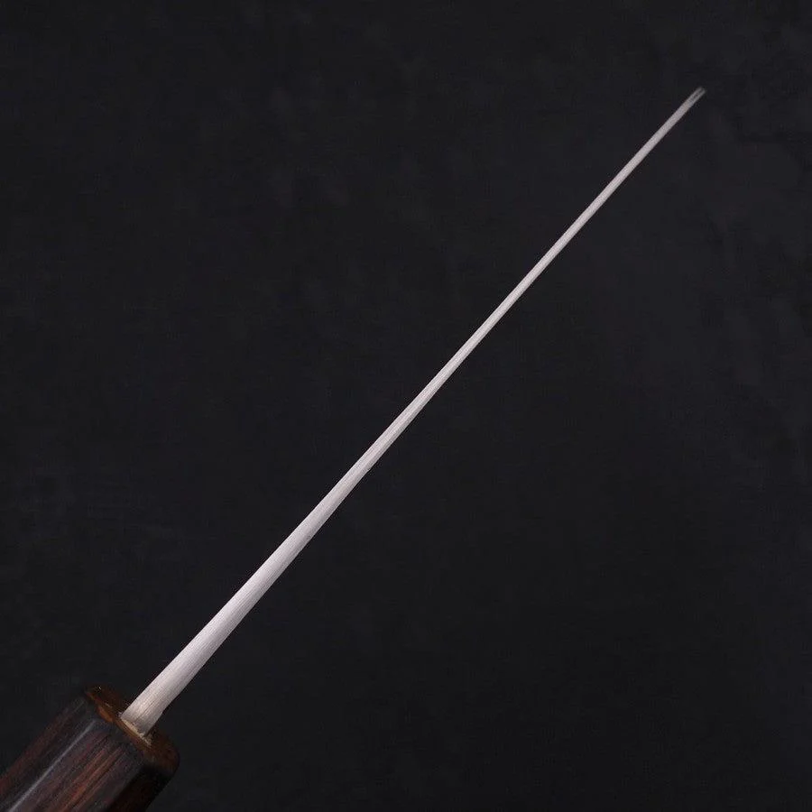 Santoku Blue Steel #2 Edelstahlummantelung Nashiji Sumi Urushi Griff 165mm - Image 5