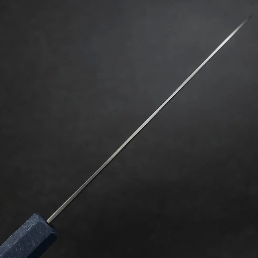 Santoku Chromax Poliert Blauer Urushi Griff 170mm - Image 5