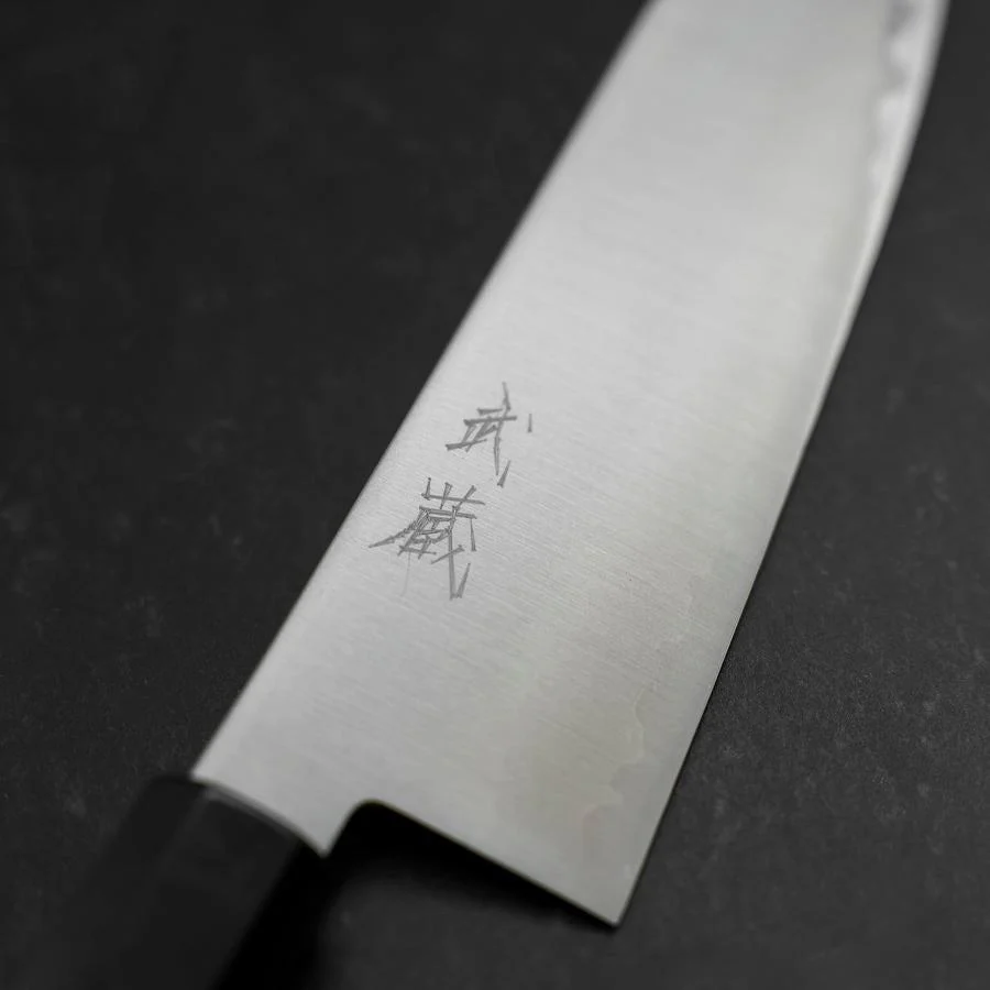 Santoku HAP-40 Poliert Büffelhorn und Ebenholz Griff 180mm - Image 3