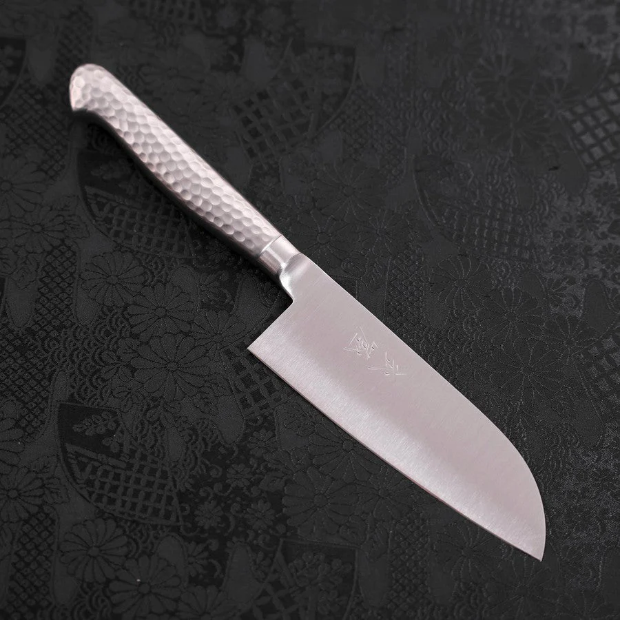 Santoku VG-5 Poliert Westlicher Griff 120mm