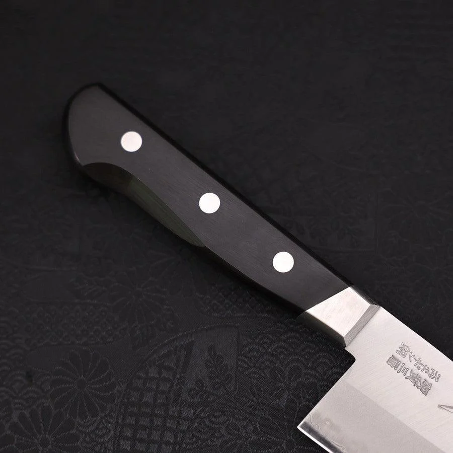 Santoku Schwedenstahl Poliert Westlicher Griff 170mm - Image 6