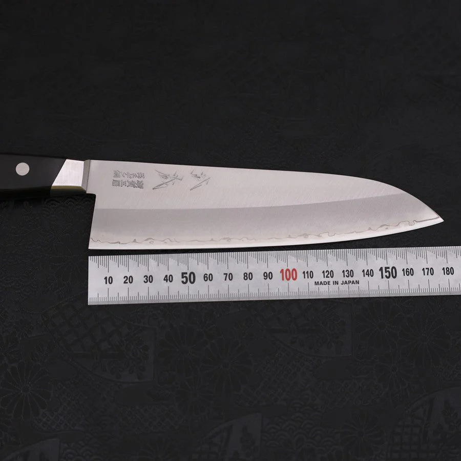 Santoku Schwedenstahl Poliert Westlicher Griff 170mm - Image 7