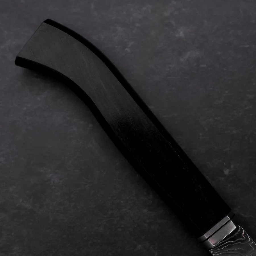 Santoku SG-2 Kurozome Damast Ebenholz Griff 180mm - Image 6