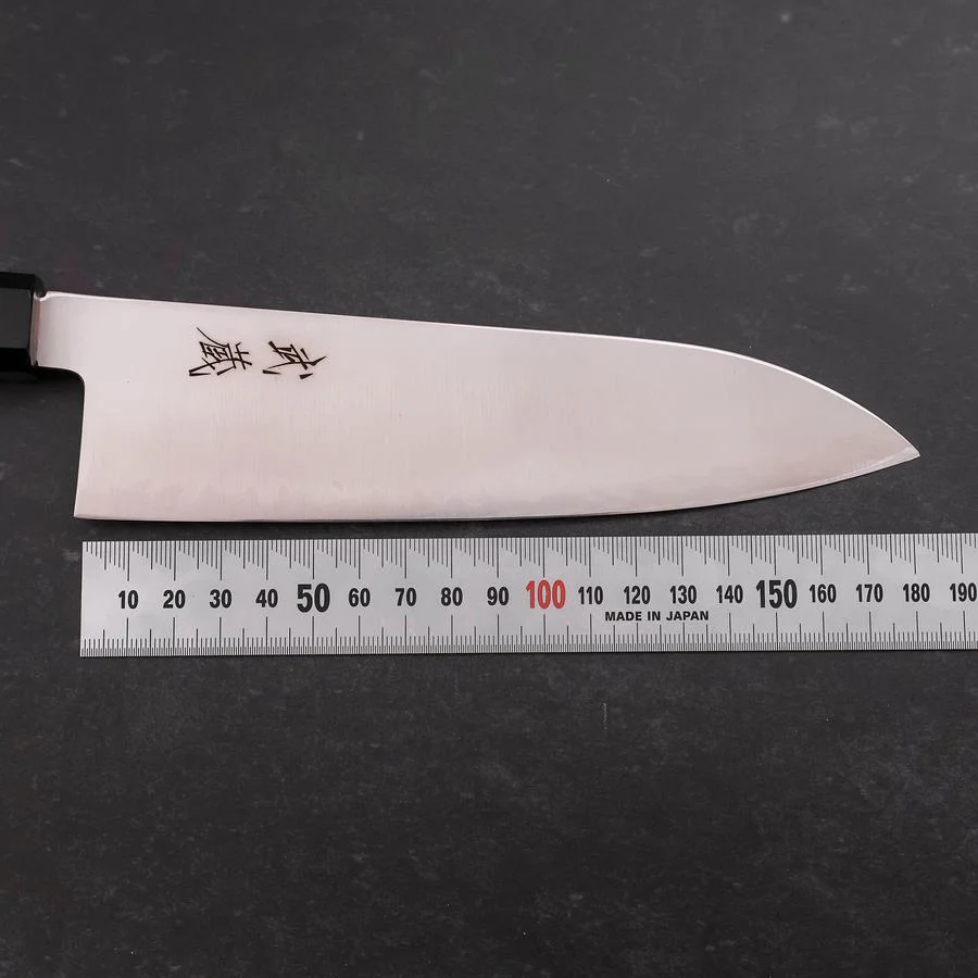 Santoku SG-2 Poliert Büffelhorn und Zelkove Griff 180mm - Image 7