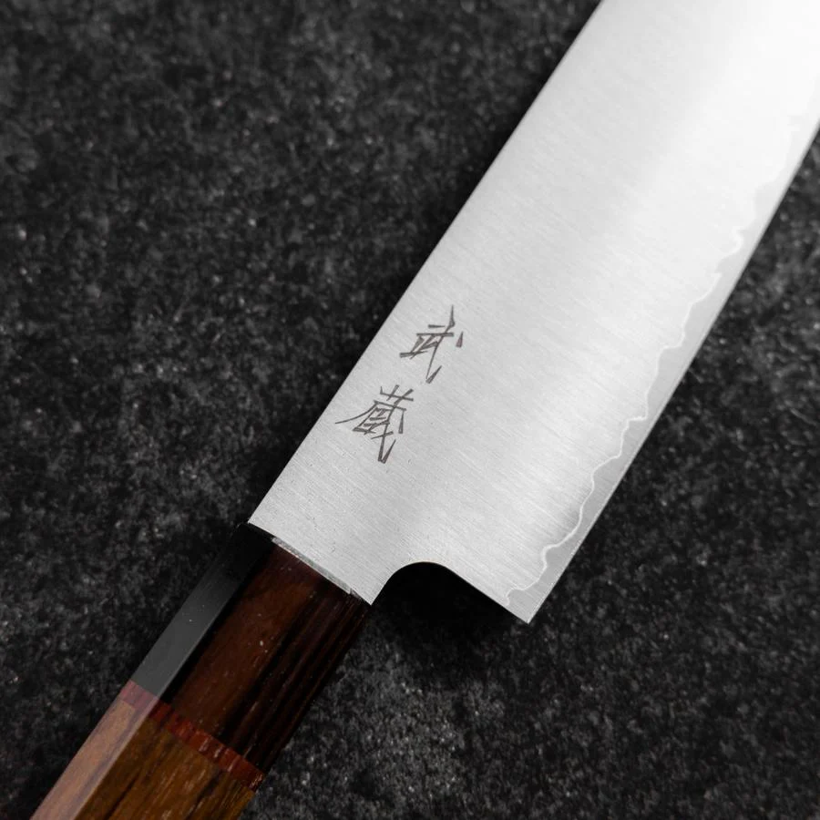 Santoku SG-2 Poliert Ovangkol Griff 180mm - Image 3