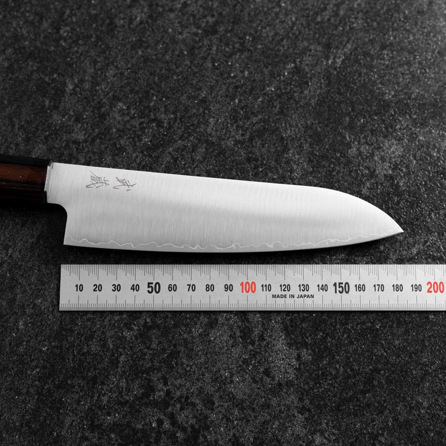 Santoku SG-2 Poliert Ovangkol Griff 180mm - Image 7
