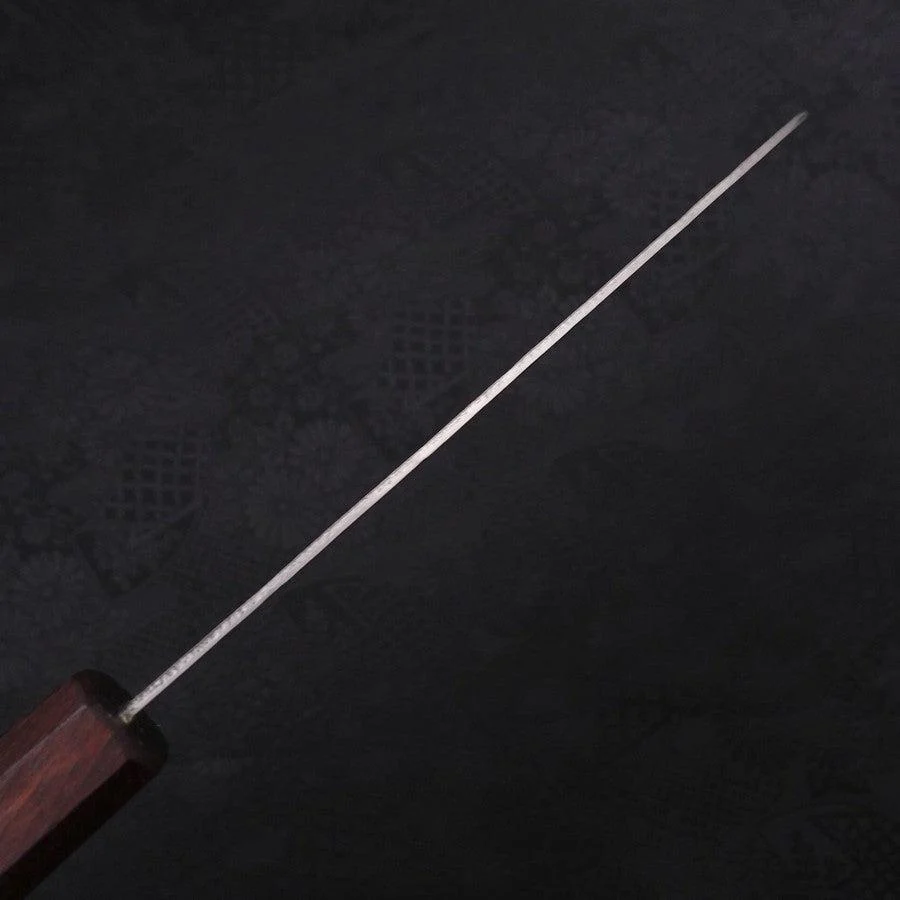 Santoku Silver Steel #3 Nashiji Lila Urushi Griff 165mm - Image 5