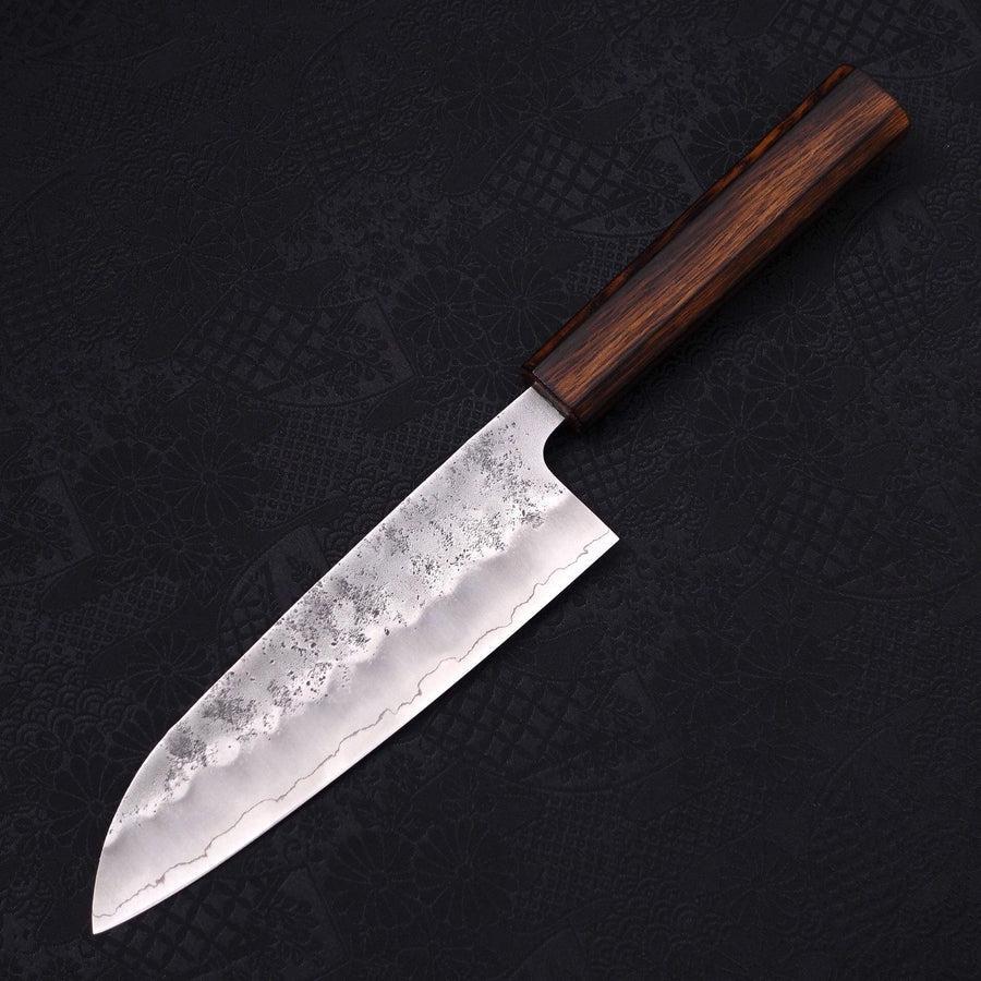 Santoku Silver Steel #3 Nashiji Sumi Urushi Griff 165mm - Image 2