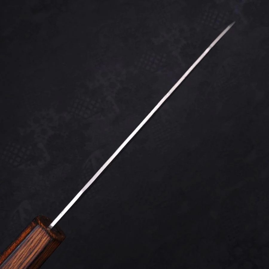 Santoku Silver Steel #3 Nashiji Sumi Urushi Griff 165mm - Image 5