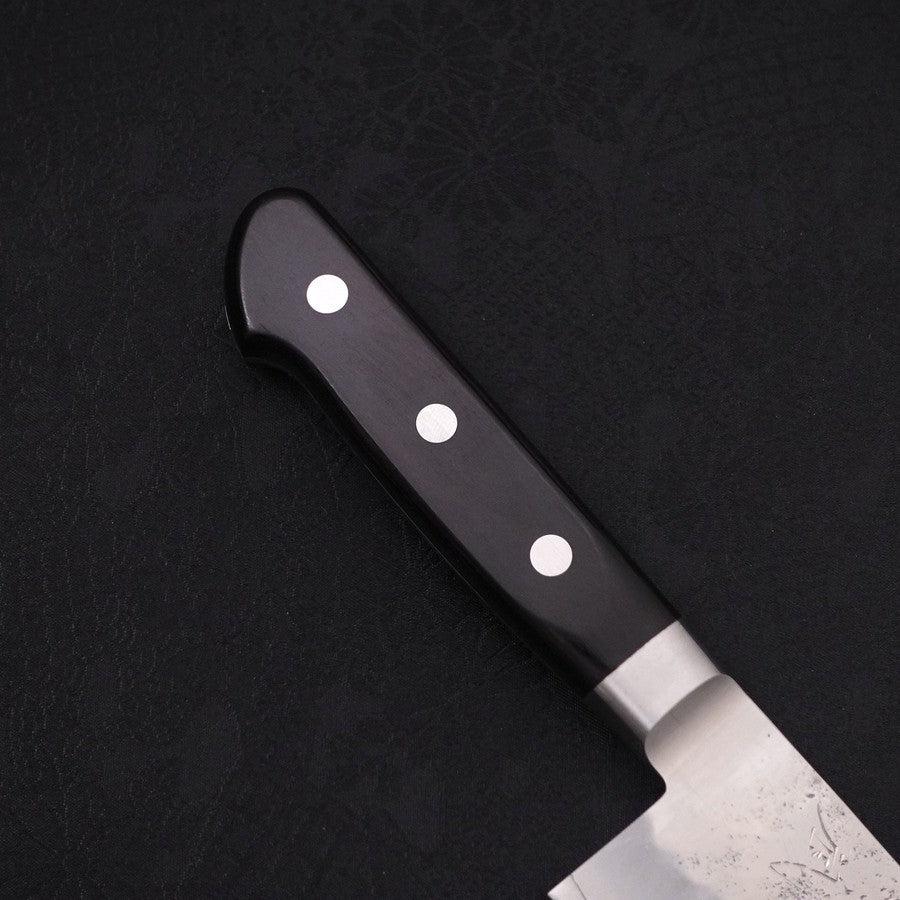 Santoku Silver Steel #3 Nashiji Westlicher Griff In Schwarz 180mm - Image 6