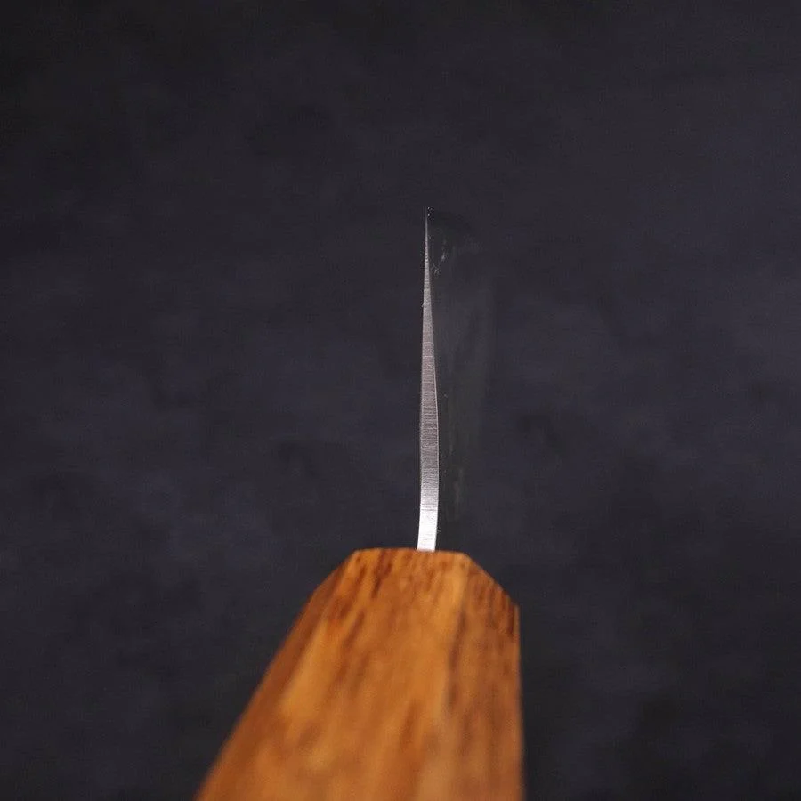 Santoku Silver Steel #3 Nashiji Yaki Urushi Griff 165mm - Image 4