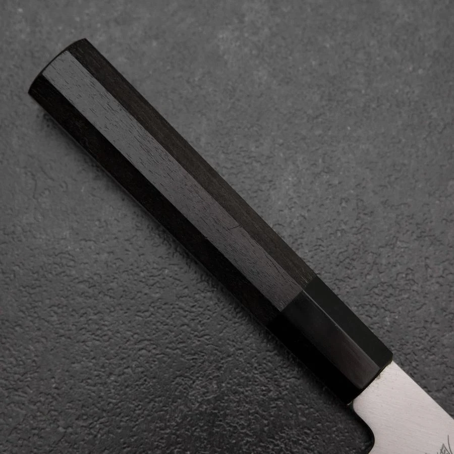 Santoku Silver Steel #3 Poliert Büffelhorn und Ebenholz Griff 165mm - Image 6