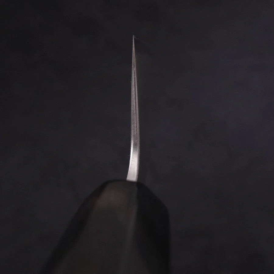 Santoku Silver Steel #3 Poliert Büffelhorn und Magnolienholz Griff 165mm - Image 4