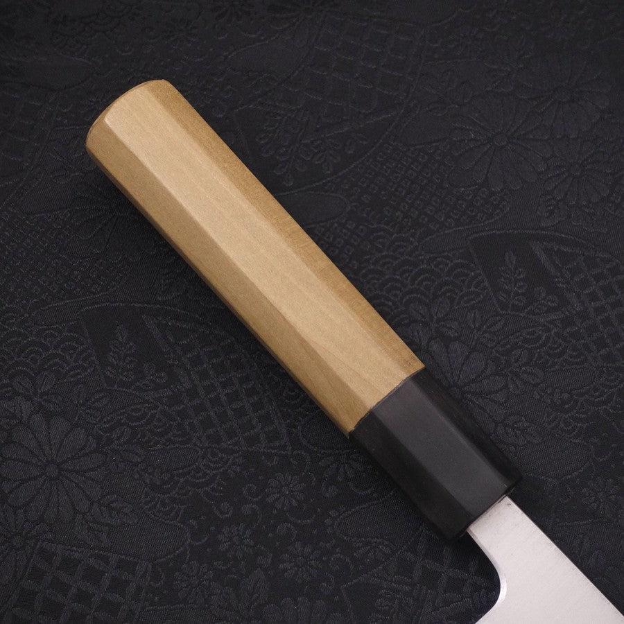 Santoku Silver Steel #3 Poliert Büffelhorn und Magnolienholz Griff 165mm - Image 6