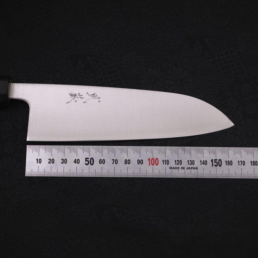 Santoku Silver Steel #3 Poliert Büffelhorn und Magnolienholz Griff 165mm - Image 7