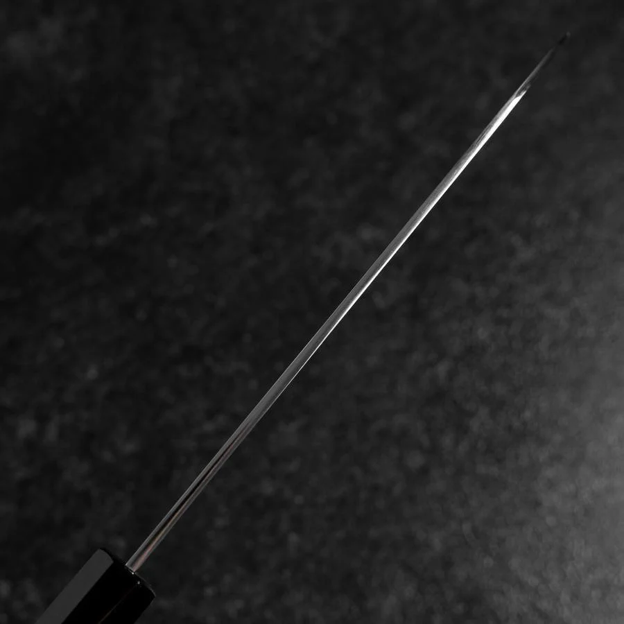 Santoku Silver Steel #3 Poliert Büffelhorn und Walnussholz Griff 170mm - Image 5
