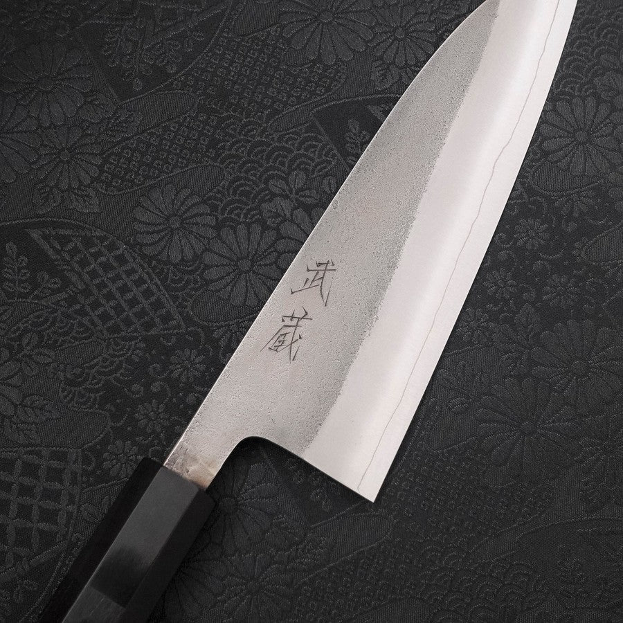 Santoku SKD11 Nashiji Ebenholz Griff 165mm - Image 3