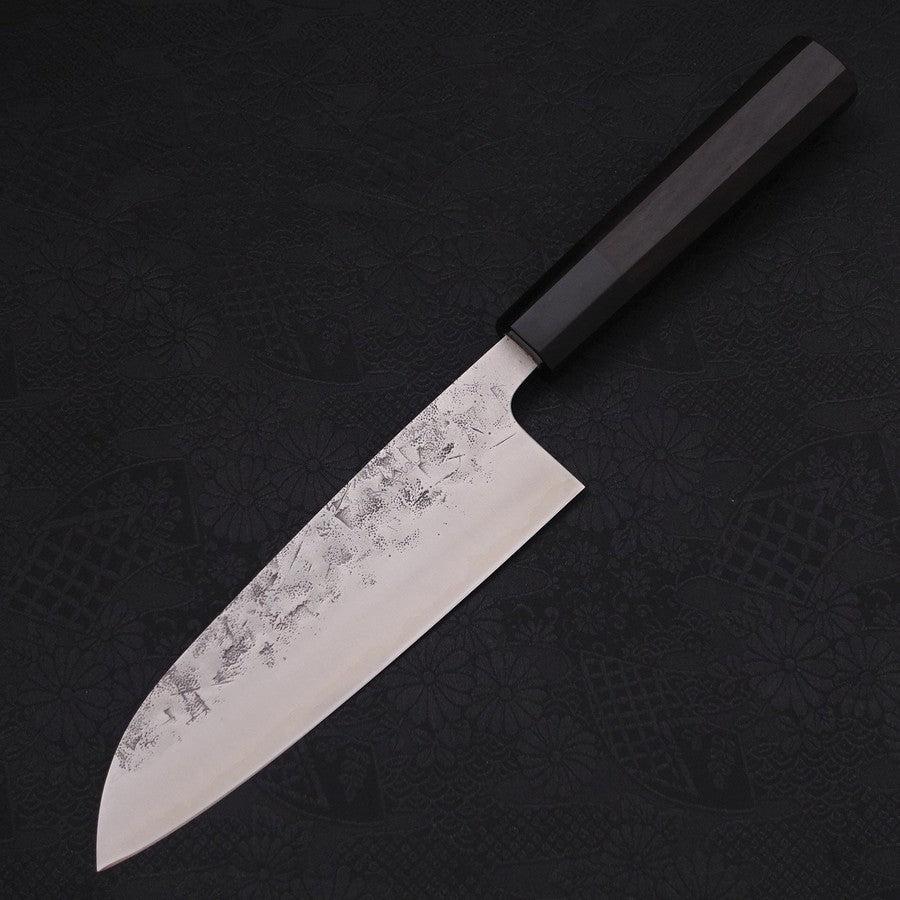Santoku SLD Nashiji Washi Büffelhorn und Ebenholz Griff 165mm - Image 2