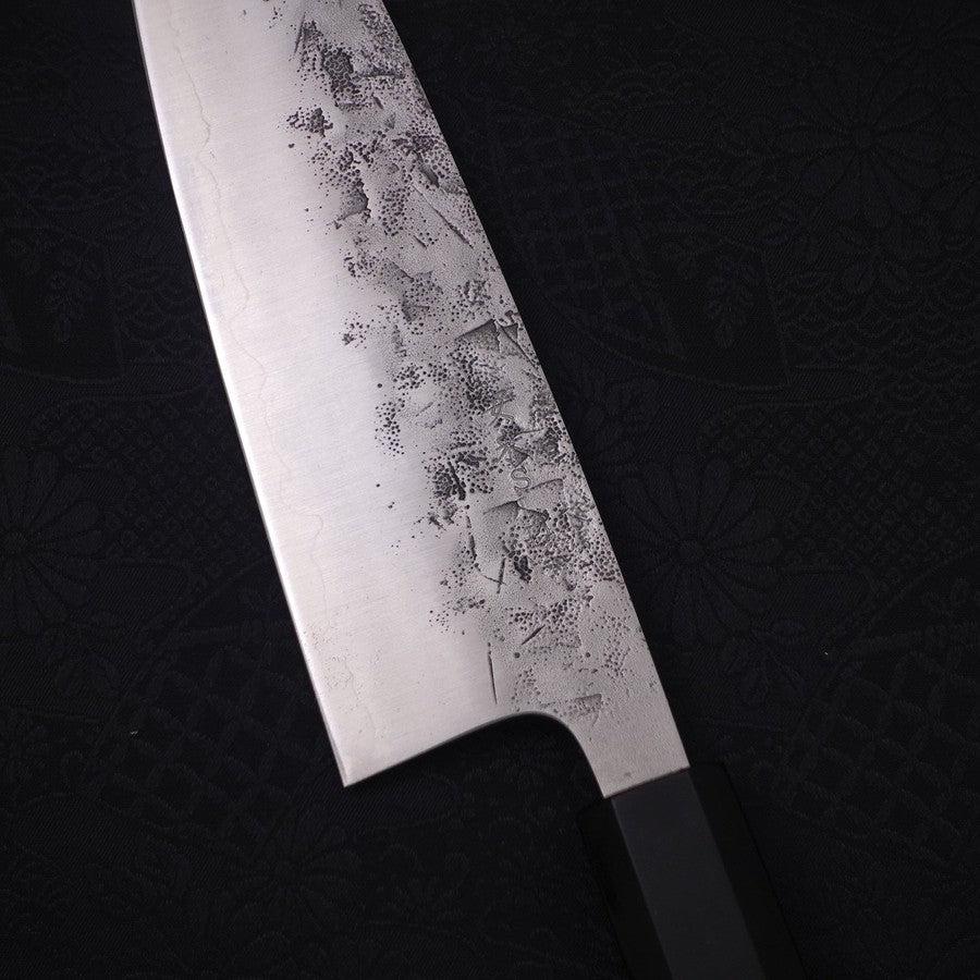 Santoku SLD Nashiji Washi Büffelhorn und Ebenholz Griff 165mm - Image 3