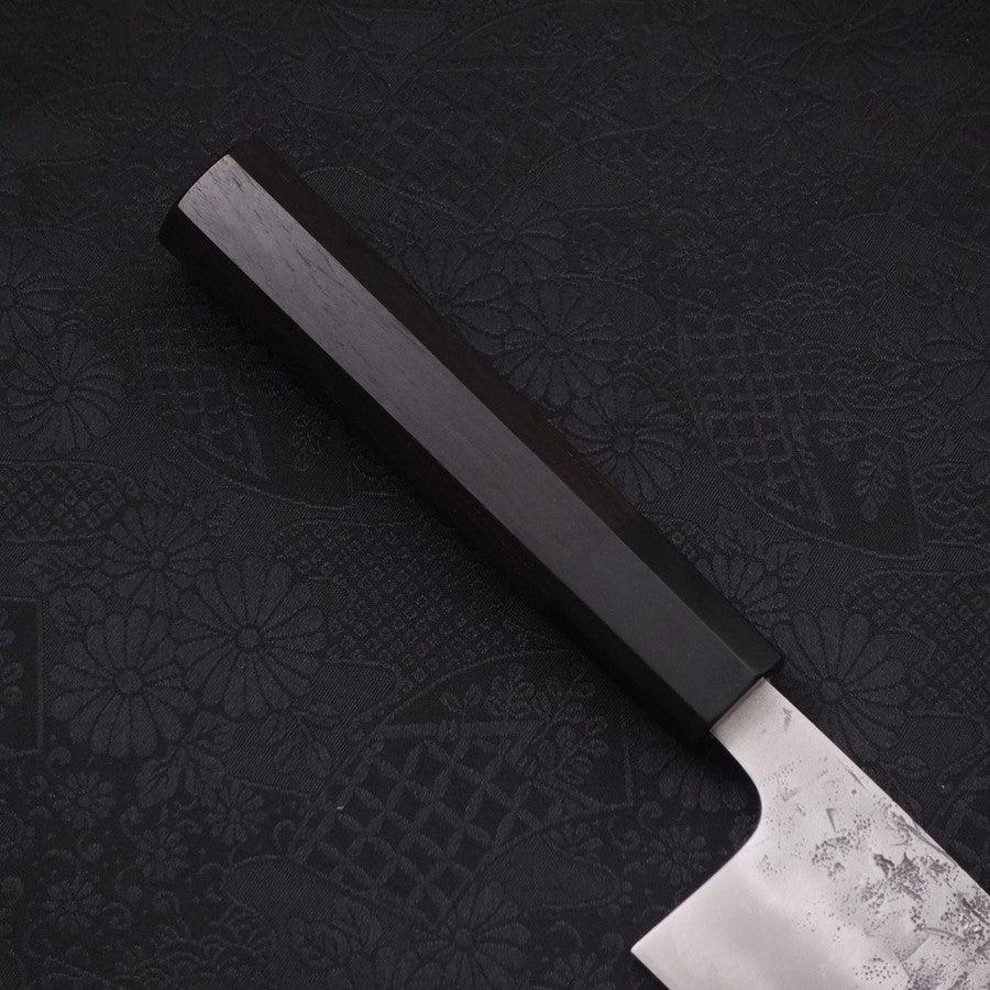 Santoku SLD Nashiji Washi Büffelhorn und Ebenholz Griff 165mm - Image 5