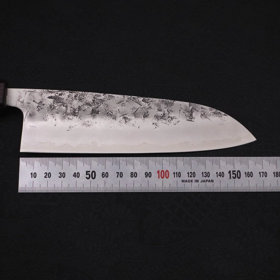 Santoku SLD Nashiji Washi Lila Urushi Griff 165mm - Image 7