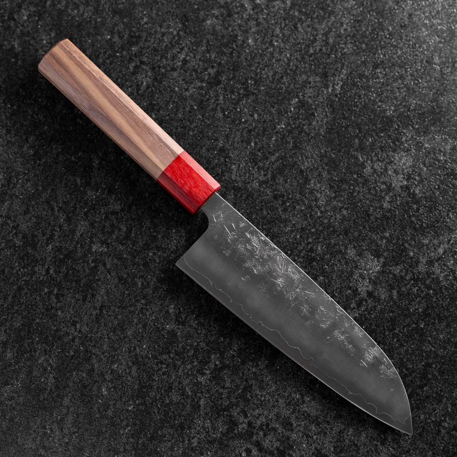 Santoku SLD Nashiji Washi Walnussholz Griff 165mm
