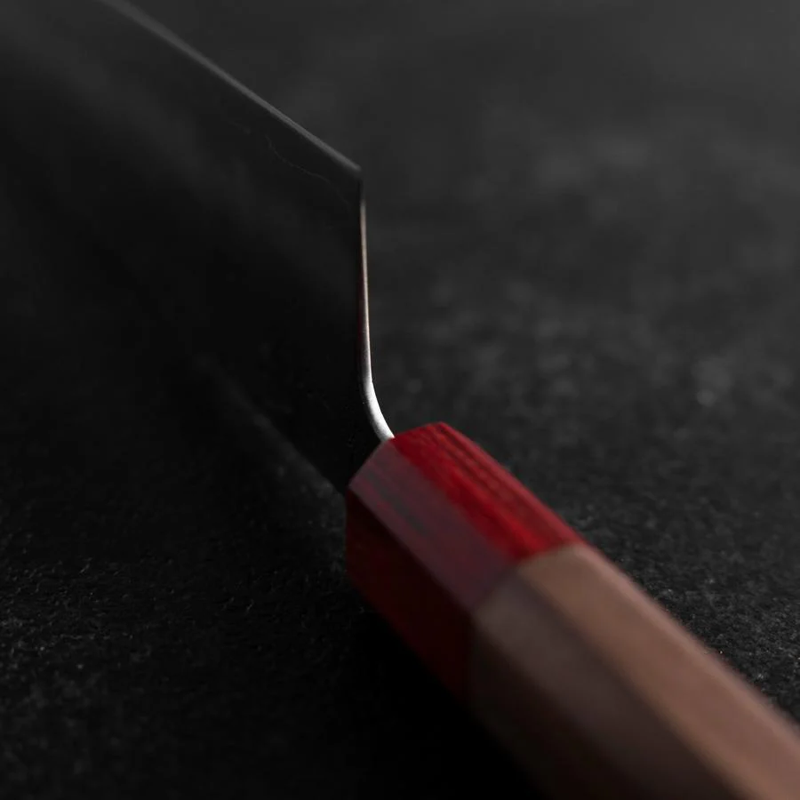 Santoku SLD Nashiji Washi Walnussholz Griff 165mm - Image 4