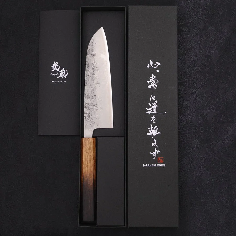 Santoku SLD Nashiji Washi Yaki Urushi Griff 165mm - Image 8