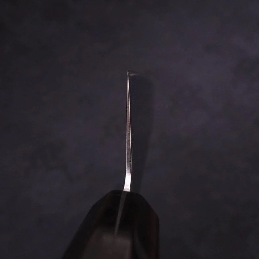Santoku SLD Wellen-Nickel Damast Büffelhorn und Ebenholz Griff 165mm - Image 4