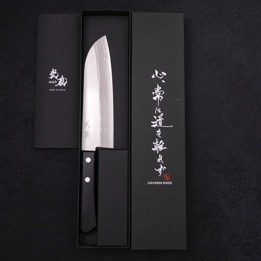 Santoku VG-1 Damast Westlicher Griff 170mm - Image 8
