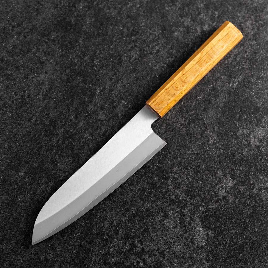 Santoku VG-1 Kasumi Eichenholz Griff 180mm - Image 2