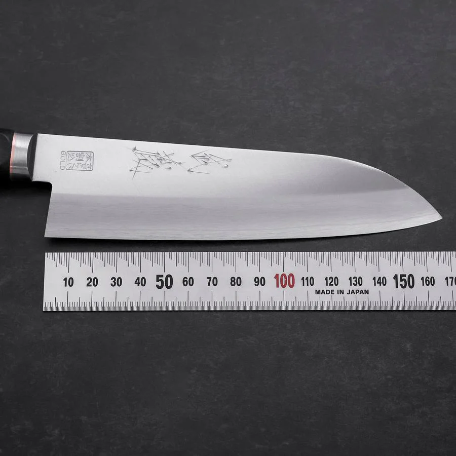 Santoku VG-1 Poliert Westlicher Griff mit Kupfer-Inlay 170mm - Image 7