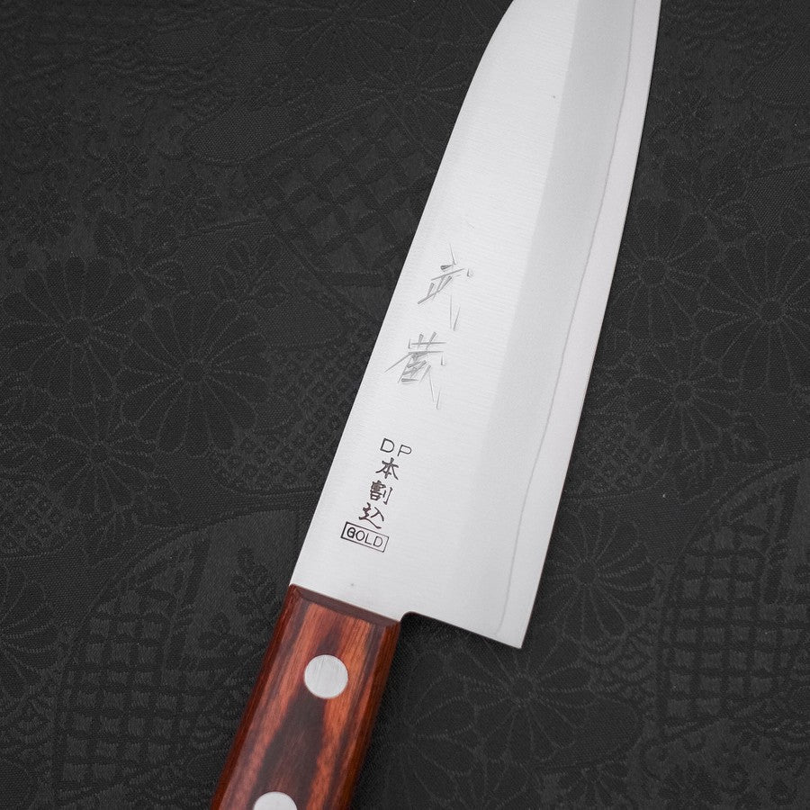 Santoku VG-1 Poliert Westlicher Mahagoni Griff 140mm - Image 3