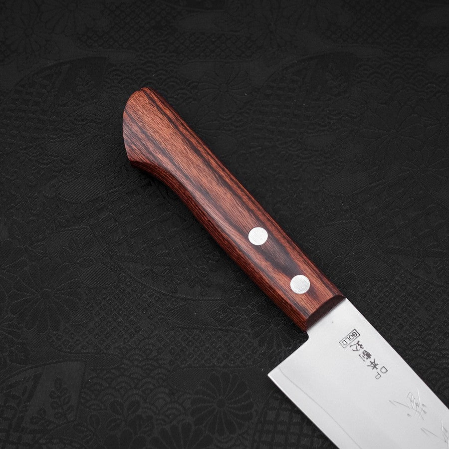 Santoku VG-1 Poliert Westlicher Mahagoni Griff 140mm - Image 6