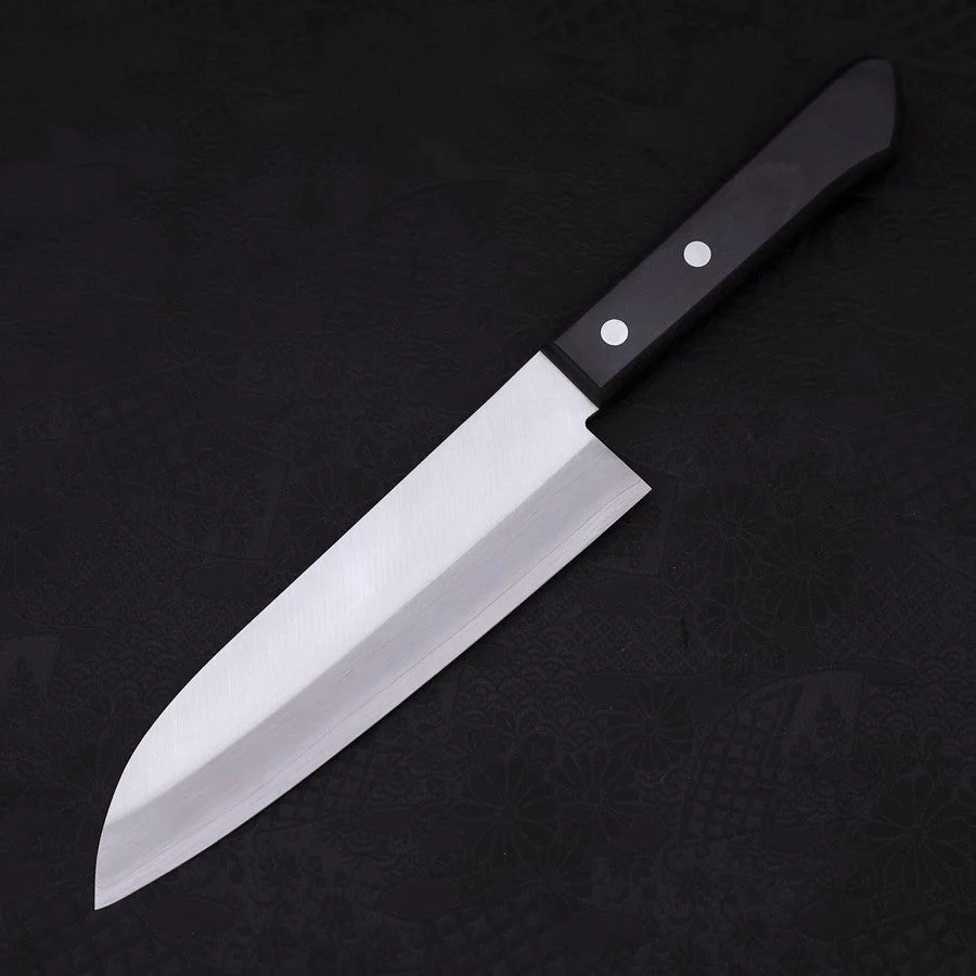 Santoku VG-1 Poliert Schwarzer Westlicher Griff 165mm - Image 2