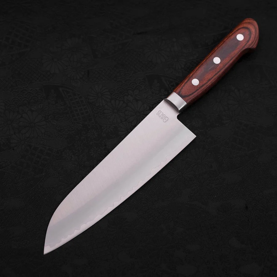 Santoku VG-1 Poliert Westlicher Mahagoni Griff 170mm - Image 2