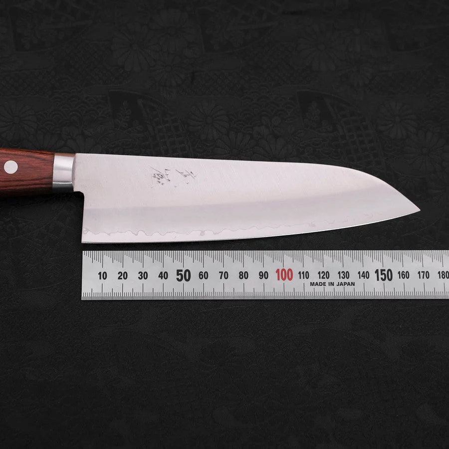 Santoku VG-1 Poliert Westlicher Mahagoni Griff 170mm - Image 7