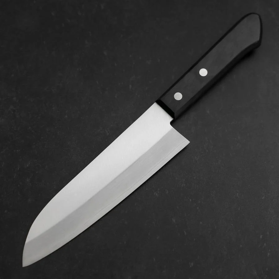 Santoku VG-1 Poliert Schwarzer Westlicher Griff 135mm - Image 2