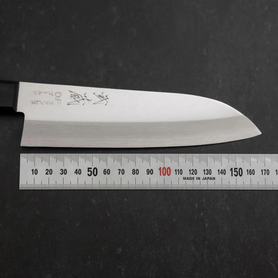 Santoku VG-1 Poliert Schwarzer Westlicher Griff 135mm - Image 7