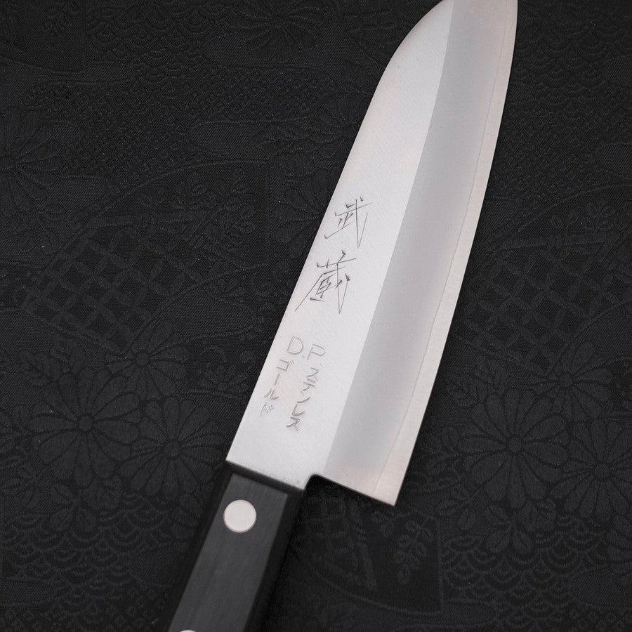 Santoku VG-1 Poliert Schwarzer Westlicher Griff 140mm - Image 3