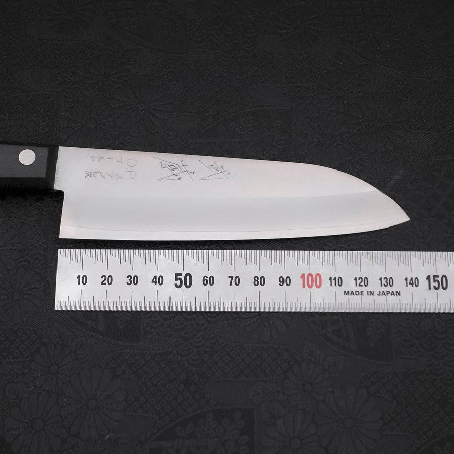 Santoku VG-1 Poliert Schwarzer Westlicher Griff 140mm - Image 7