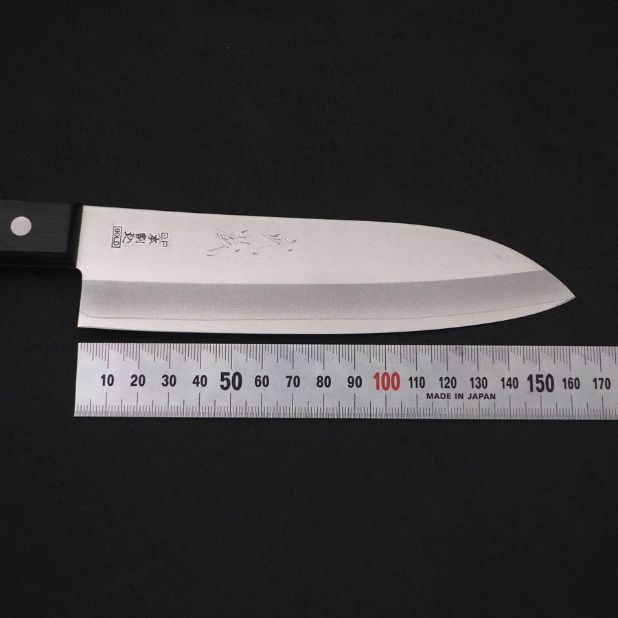 Santoku VG-1 Poliert Schwarzer Westlicher Griff 165mm - Image 7