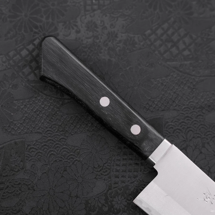 Santoku VG-1 Poliert Schwarzer Westlicher Griff 170mm - Image 6