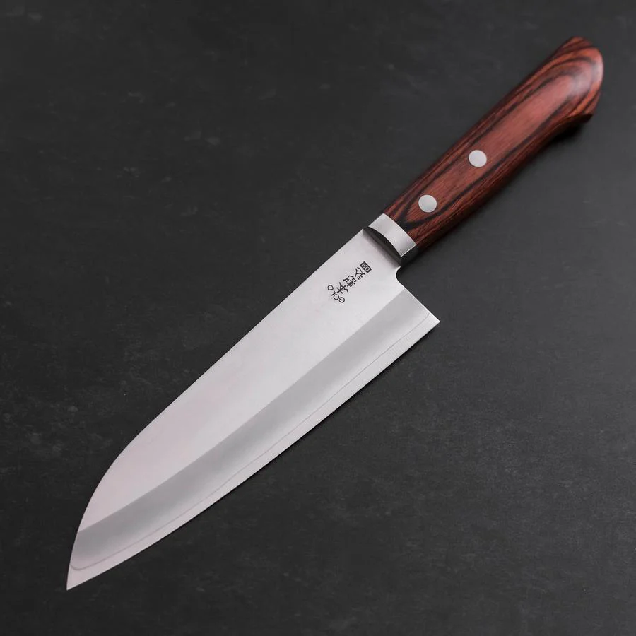 Santoku VG-1 Poliert Westlicher Mahagoni Griff 165mm - Image 2