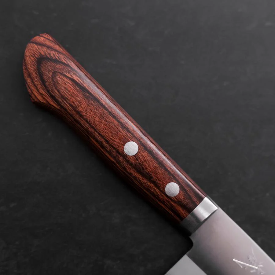 Santoku VG-1 Poliert Westlicher Mahagoni Griff 165mm - Image 6