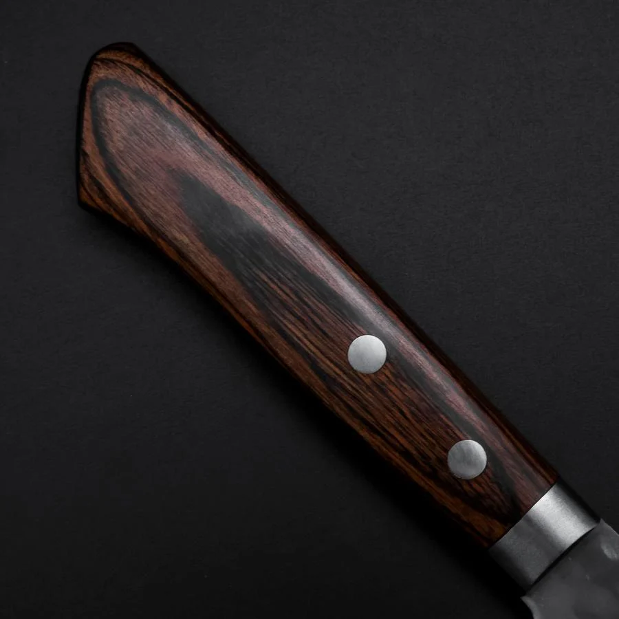 Santoku VG-1 Tsuchime Westlicher Mahagoni Griff 170mm - Image 6