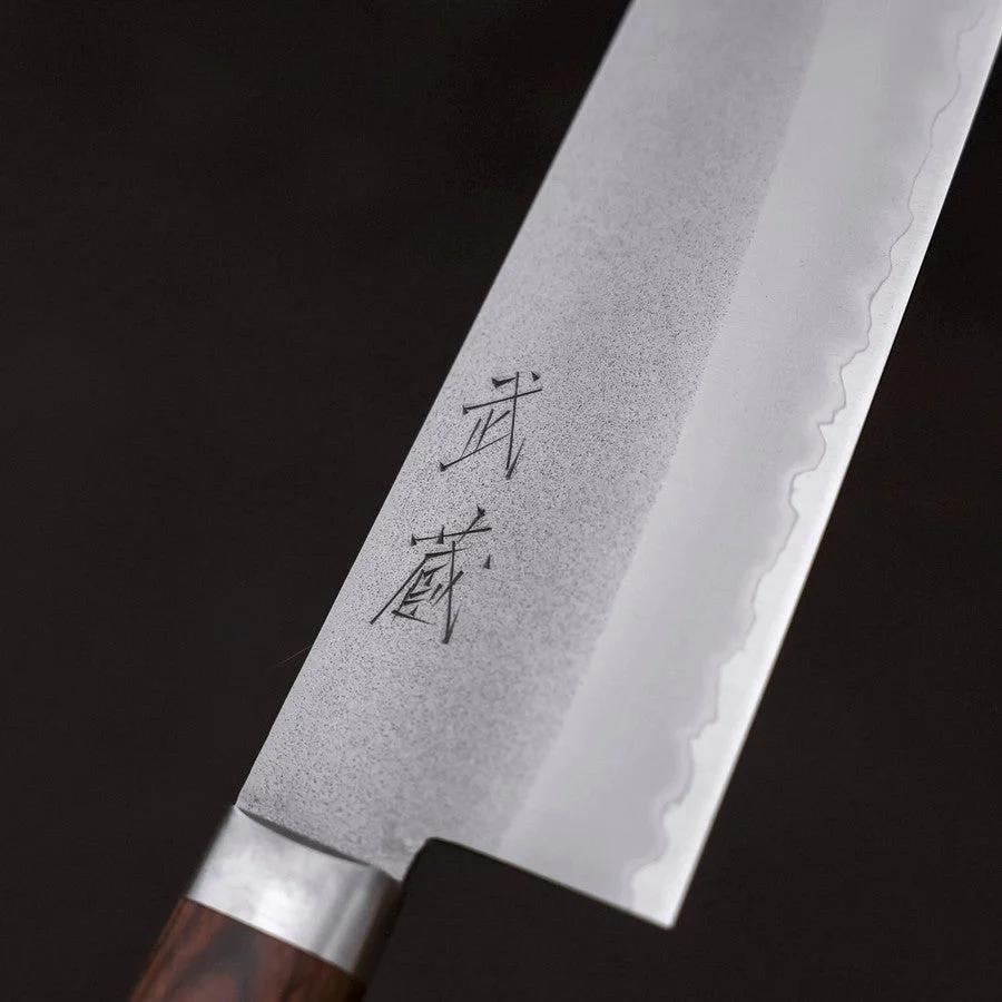 Santoku VG-1 Nashiji Roter Westlicher Griff 170mm - Image 3